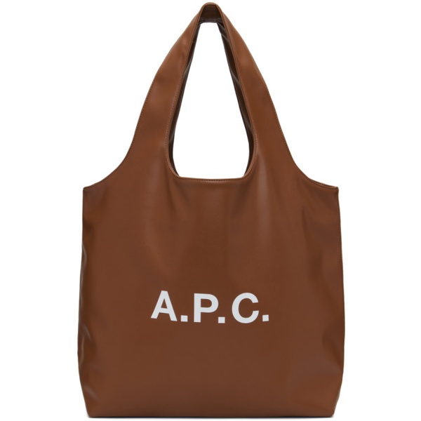  아페쎄 A.P.C. Brown Ninon Tote 241252M172007