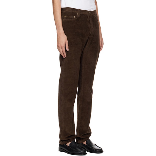  아페쎄 A.P.C. Brown Standard Trousers 241252M191016