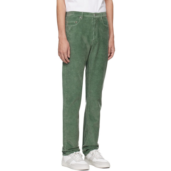  아페쎄 A.P.C. Green Standard Trousers 241252M191018