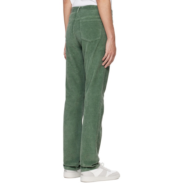  아페쎄 A.P.C. Green Standard Trousers 241252M191018