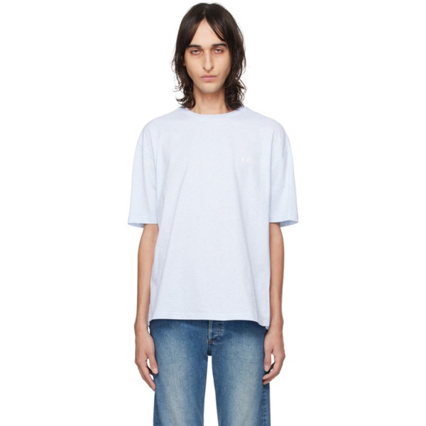  아페쎄 A.P.C. Blue Joachim T-shirt 241252M213056