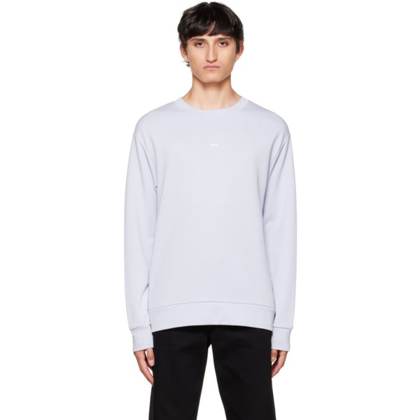  아페쎄 A.P.C. Purple Steve Sweatshirt 222252M204021