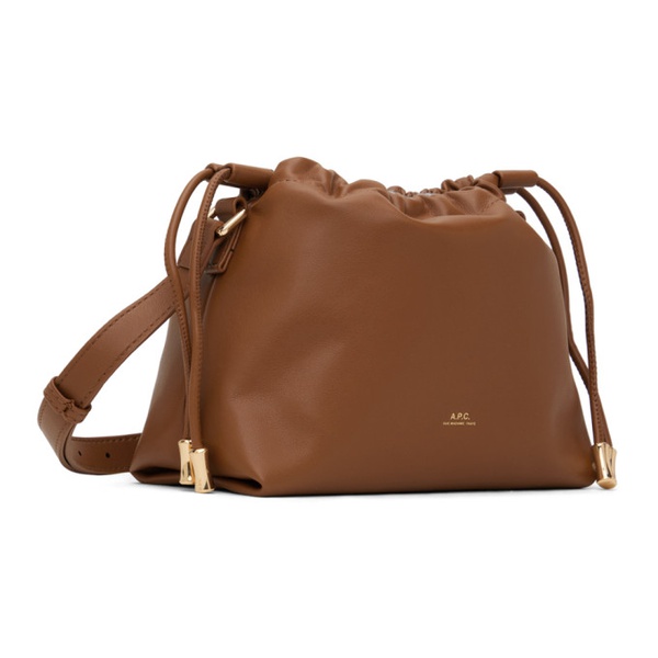  아페쎄 A.P.C. Brown Ninon Mini Bag 241252F048019