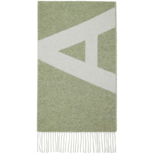  아페쎄 A.P.C. Taupe Malo Scarf 232252M150006