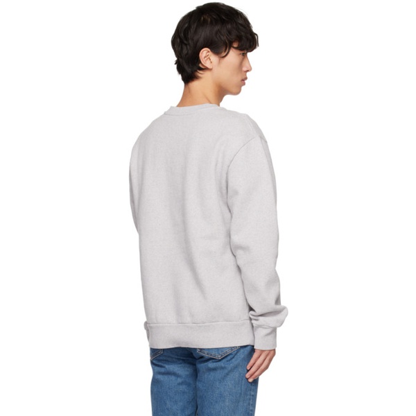  아페쎄 A.P.C. Gray Steve Sweatshirt 231252M204023