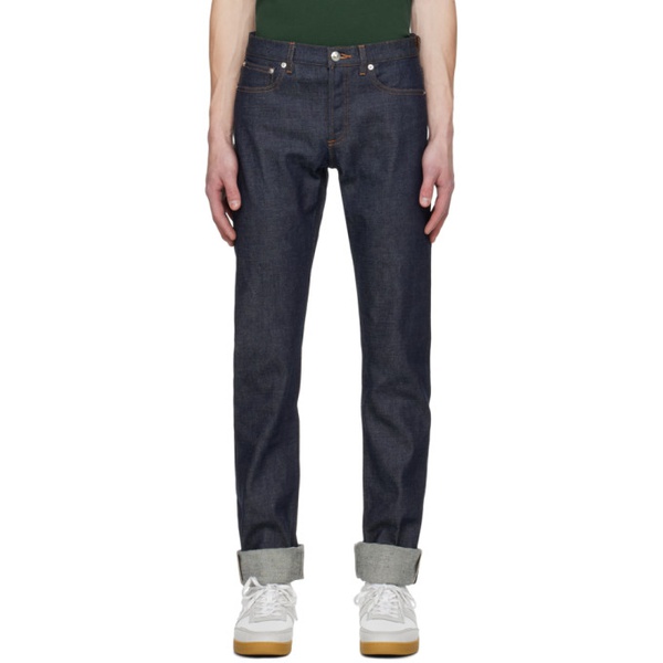  아페쎄 A.P.C. Indigo Petit Standard Jeans 241252M186005