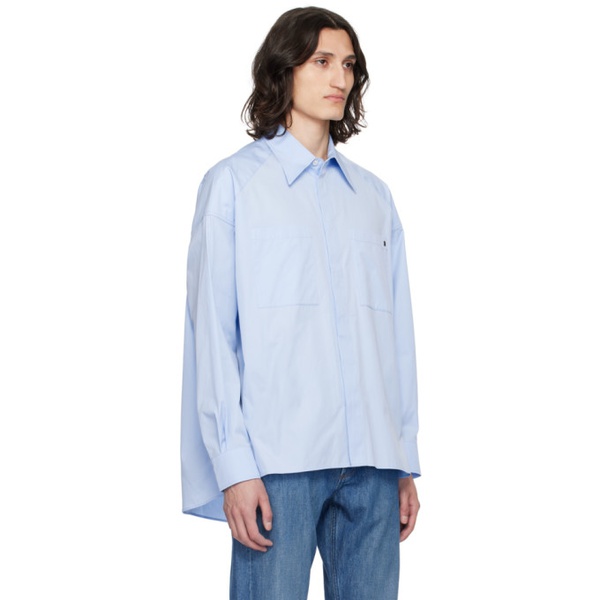  아페쎄 A.P.C. Blue Natacha RAMSAY-리바이스 에디트 Edition Warvol Shirt 241252M192070