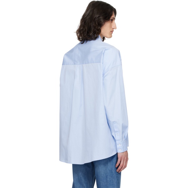  아페쎄 A.P.C. Blue Natacha RAMSAY-리바이스 에디트 Edition Warvol Shirt 241252M192070