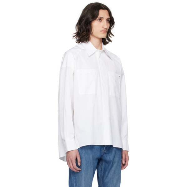  아페쎄 A.P.C. White Natacha RAMSAY-리바이스 에디트 Edition Warvol Shirt 241252M192071