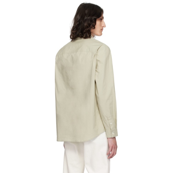 아페쎄 A.P.C. Green Edouard Shirt 241252M192030