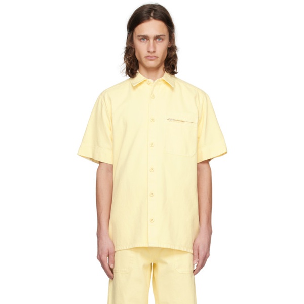 아페쎄 A.P.C. Yellow Nelson Denim Shirt 241252M192053