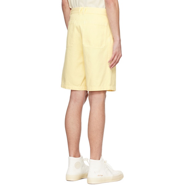  아페쎄 A.P.C. Yellow Parker Denim Shorts 241252M193007
