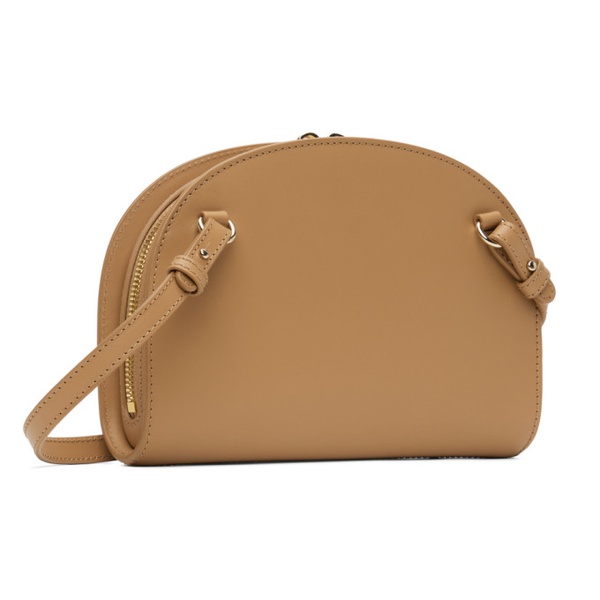  아페쎄 A.P.C. Tan Demi-Lune Clutch 241252F048120