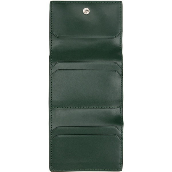  아페쎄 A.P.C. Green Lois Compact Small Wallet 241252M164015