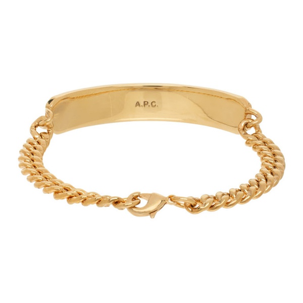  아페쎄 A.P.C. Gold Darwin Bracelet 222252M164101