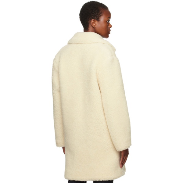  아페쎄 A.P.C. White Nicolette Coat 232252F059005