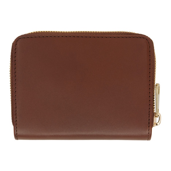  아페쎄 A.P.C. Brown Emmanuelle Wallet 232252F040005