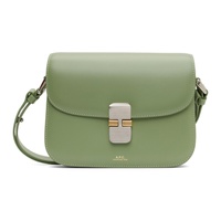 아페쎄 A.P.C. Green Small Grace Bag 232252F048021