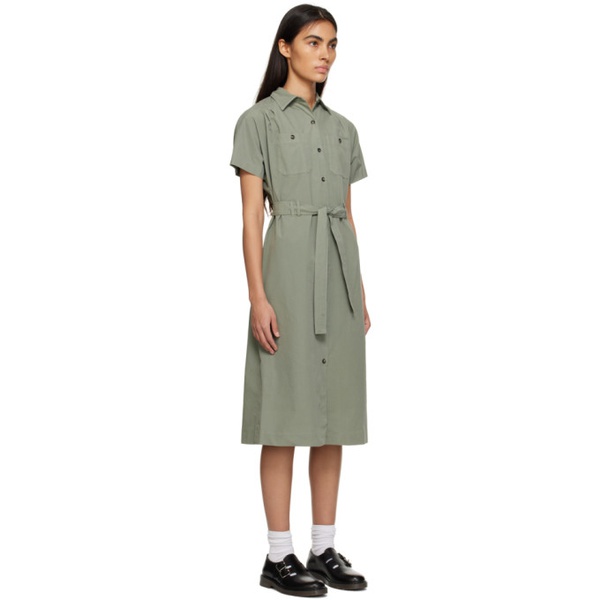  아페쎄 A.P.C. Green New Drew Midi Dress 231252F054007
