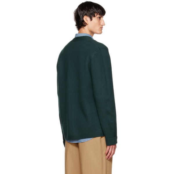  아페쎄 A.P.C. Green Gabriel Cardigan 222252M200005