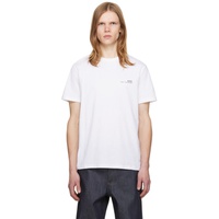 아페쎄 A.P.C. White Item T-Shirt 241252M213016