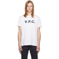 아페쎄 A.P.C. White VPC T-Shirt 241252M213032