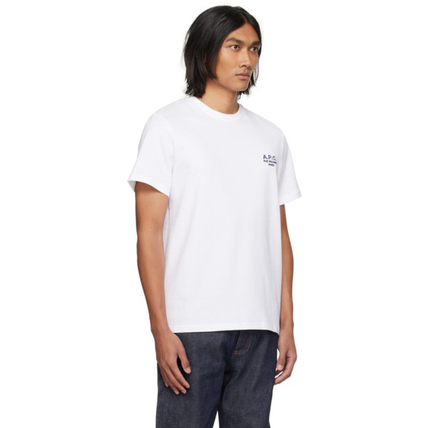 아페쎄 A.P.C. White Raymond T-Shirt 241252M213020