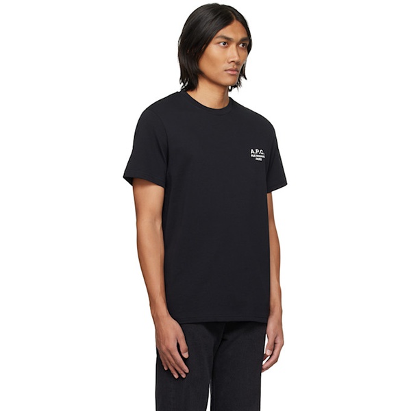  아페쎄 A.P.C. Black Raymond T-Shirt 241252M213021