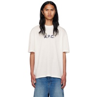 아페쎄 A.P.C. White Moran T-Shirt 232252M213045