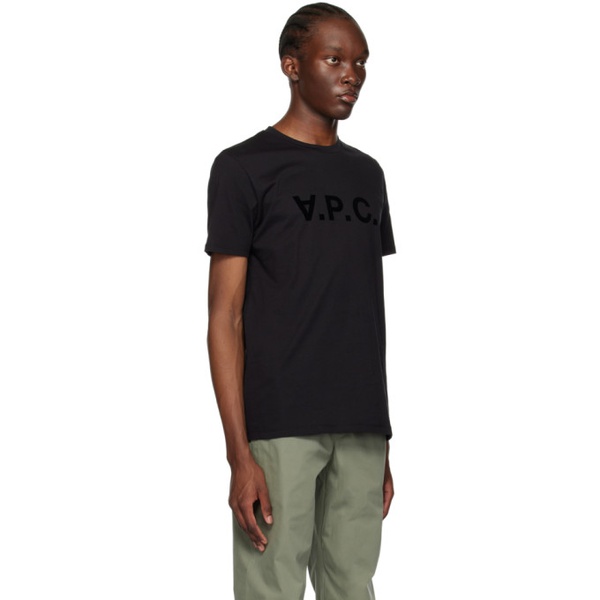  아페쎄 A.P.C. Black VPC T-Shirt 232252M213038