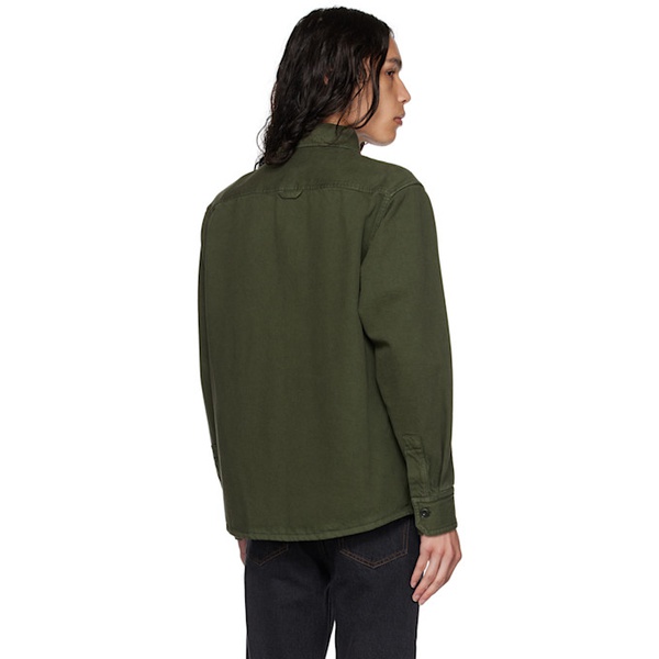  아페쎄 A.P.C. Green Basile Shirt 232252M192032
