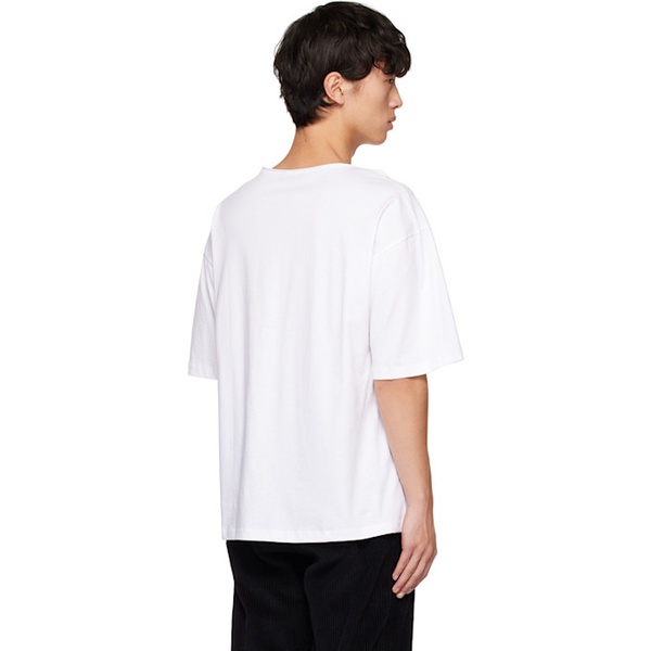  아페쎄 A.P.C. White Jeremy T-Shirt 231252M213014