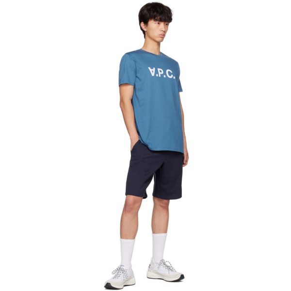  아페쎄 A.P.C. Blue VPC T-Shirt 231252M213008