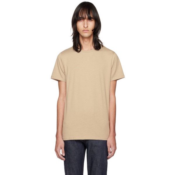  아페쎄 A.P.C. Beige Jimmy T-Shirt 231252M213054