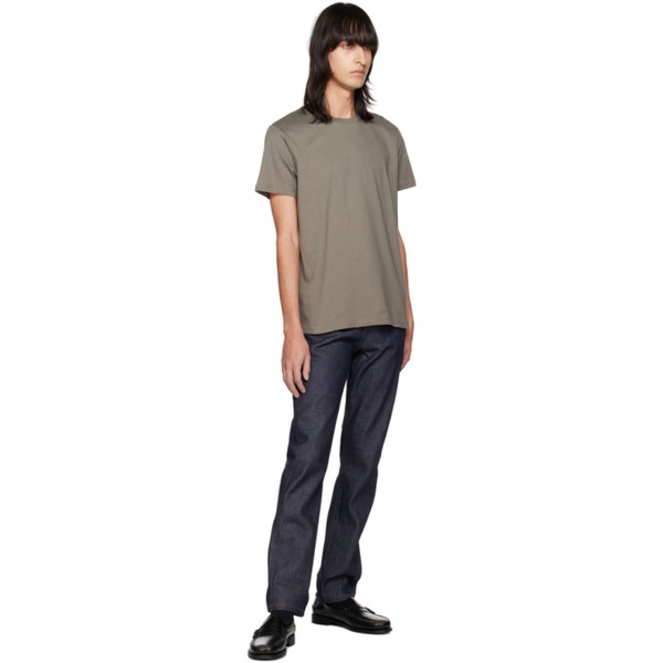  아페쎄 A.P.C. Khaki Jimmy T-Shirt 231252M213055