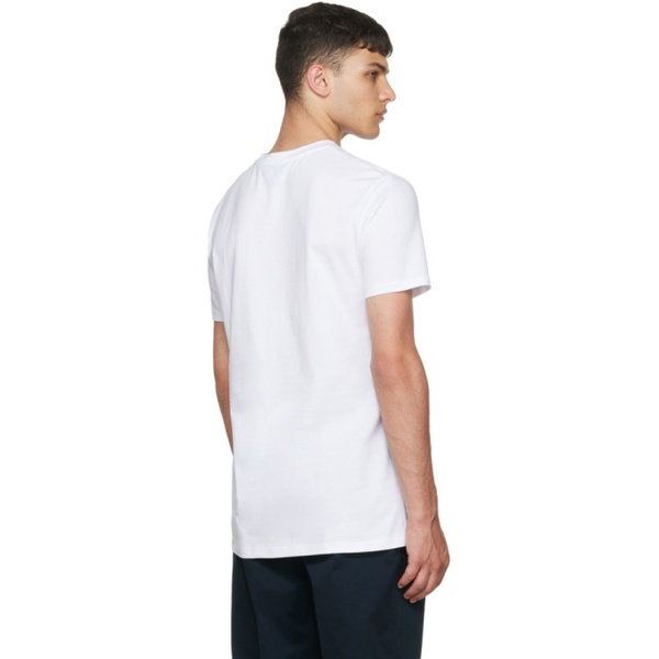  아페쎄 A.P.C. White Cotton T-Shirt 222252M213077