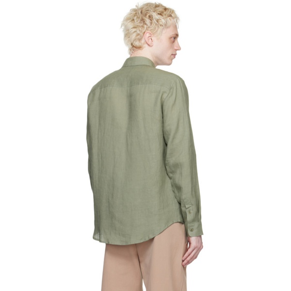  아페쎄 A.P.C. Green Cassel Shirt 231252M192073