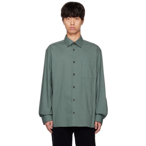  아페쎄 A.P.C. Green Malo Shirt 231252M192024