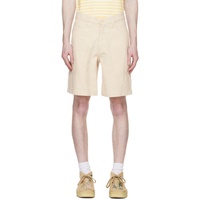 아페쎄 A.P.C. Beige Gilberto Denim Shorts 231252M193004