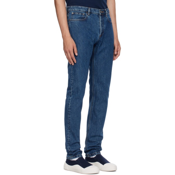  아페쎄 A.P.C. Indigo Petit New Standard Jeans 232252M186009