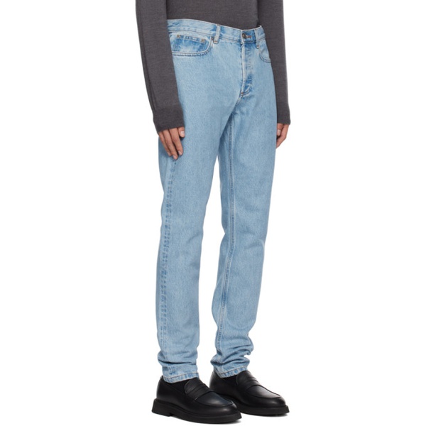  아페쎄 A.P.C. Blue Petit New Standard Jeans 232252M186010