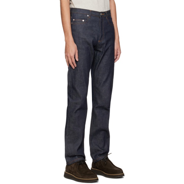  아페쎄 A.P.C. Indigo Standard Selvedge Jeans 231252M186014