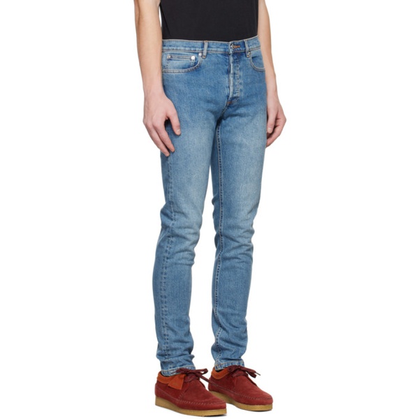  아페쎄 A.P.C. Blue Petit New Standard Jeans 222252M186035