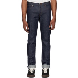 아페쎄 A.P.C. Indigo Petit New Standard Jeans 242252M186025