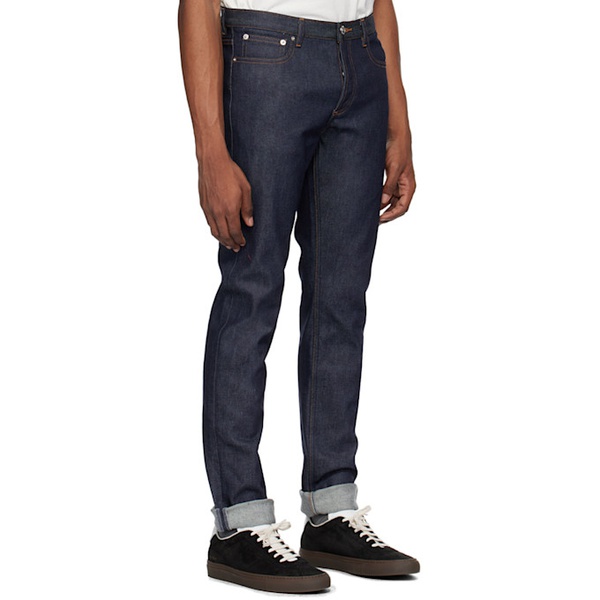  아페쎄 A.P.C. Indigo Petit New Standard Jeans 242252M186025