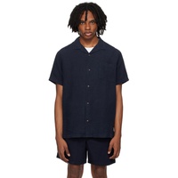 아페쎄 A.P.C. Navy JJJJound 에디트 Edition Weekend Shirt 242252M192000