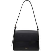 아페쎄 A.P.C. Black Virginie Flap Bag 242252F048012