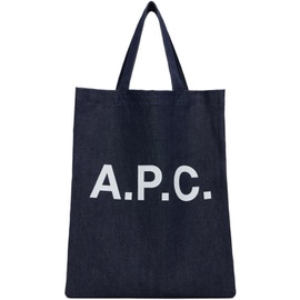 아페쎄 A.P.C. Navy Lou Mini Anses Tote 242252F049002