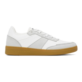 아페쎄 A.P.C. White & Gray Plain Sneakers 242252M237001