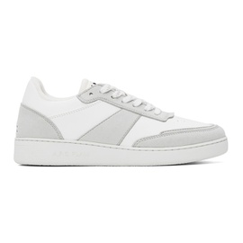 아페쎄 A.P.C. White & Gray Plain Sneakers 242252M237002